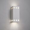 Luxury Lighting Jaken 12.5in. High Ceramic Outdoor Wall Light, Paintable White Bisque 184-07-W-u/d-7-17